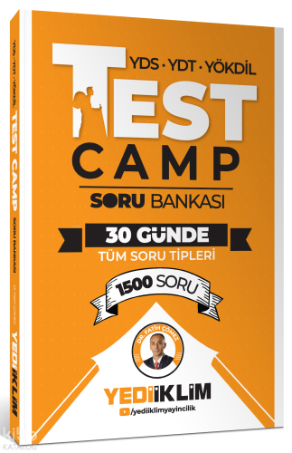 Yediiklim Yayınları YDS YDT YÖKDİL Test Camp Soru Bankası