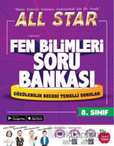 Yeni--'8.Sınıf All Star Fen Bilimleri Soru Bankası