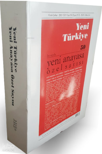 Yeni Anayasa Özel Sayısı Sayı 50 | Kolektif | Yeni Türkiye Yayınları