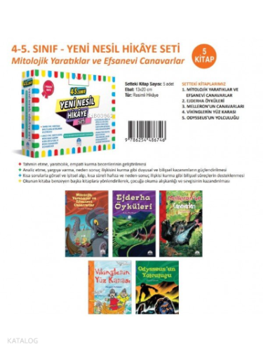 Yeni Nesil Hikaye Seti 4-5. Sınıf Yeşil | Kolektif | Martı Çocuk Yayın