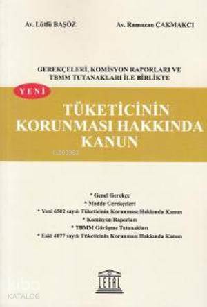 Yeni Tüketicinin Korunması Hakkında Kanun- Büyük Boy
