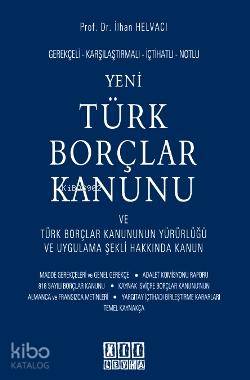 Yeni Türk Borçlar Kanunu