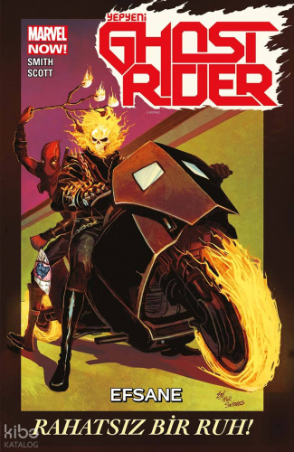 Yepyeni Ghost Rider Cilt 2: Efsane Rahatsız Bir Ruh - (Varyant Kapak) 