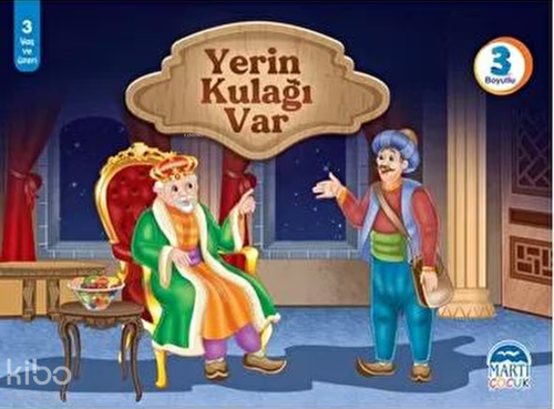 Yerin Kulağı Var;3 Boyutlu Kitaplar | Kolektif | Martı Çocuk Yayınları