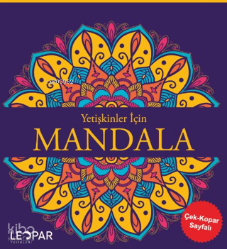 Yetişkinler İçin Mandala - Mor