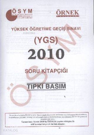 YGS 2010 Soru Kitapçığı