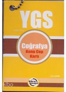 YGS Coğrafya Konu Cep Kartı | Komisyon | Süre Yayınları (Bayilik)