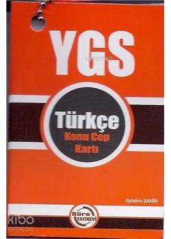 YGS Türkçe Konu Cep Kartı | Komisyon | Süre Yayınları (Bayilik)