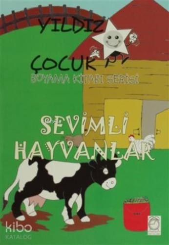 Yıldız Çocuk Boyama Kitabı Serisi; Sevimli Hayvanlar