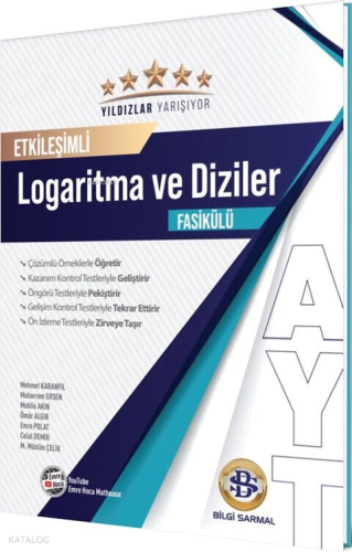 Yıldızlar Yarışıyor AYT Logaritma ve Diziler Etkileşimli Fasikülü | Me