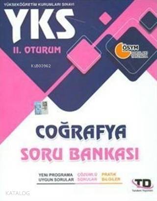 YKS 2.Oturum Coğrafya Soru Bankası