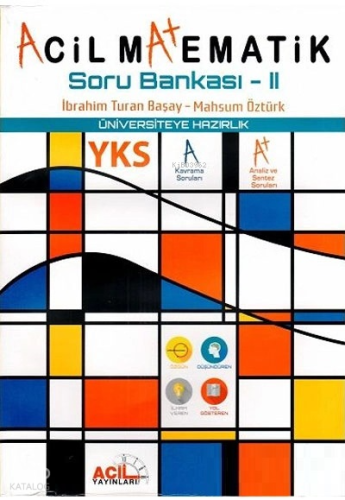 YKS Acil Matematik Soru Bankası 2 Acil Yayınları | Kolektif | Acil Yay