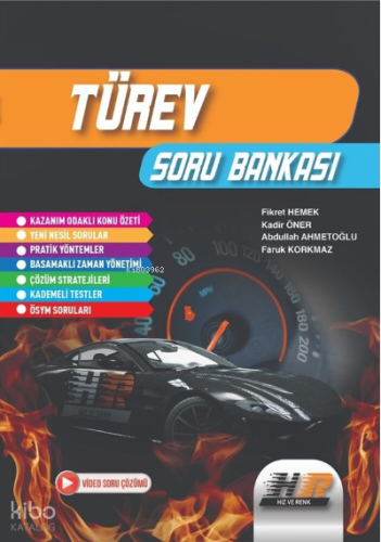 Yks Ayt Hız Ve Renk S.B. Türev - 2021