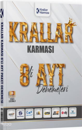 Yks Ayt Krallar Karması 8 Li Deneme - 2023