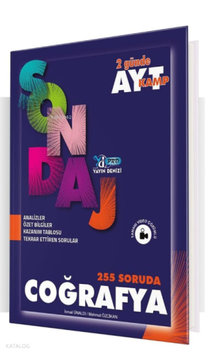 Yks Ayt Pro Sondaj Kamp Coğrafya - 2022