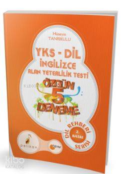 YKS DİL İngilizce Alan Yeterlilik Testi Özgün 5 Deneme Dil Rehberi Serisi