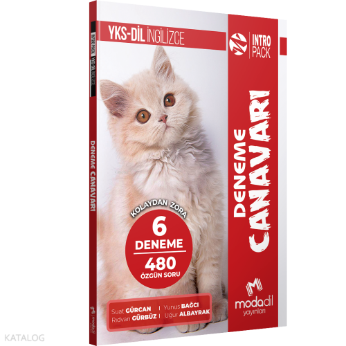 YKS Dil Intropack Deneme Canavarı 6 Deneme | Suat Gürcan | Modadil Yay