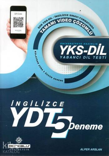 Borealis YKS-DİL-YDT İngilizce 5 li Deneme Sınavı