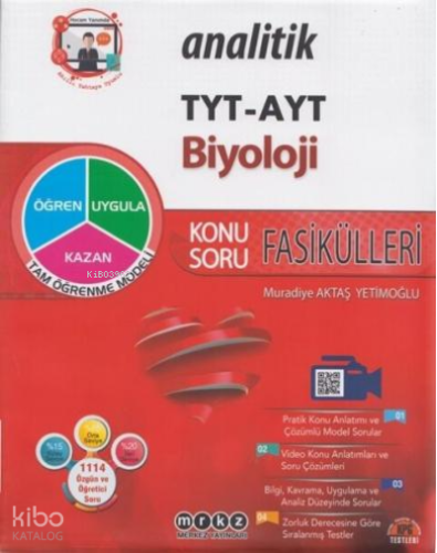 YKS TYT AYT ANALİTİK KA.SB. BİYOLOJİ - 2022