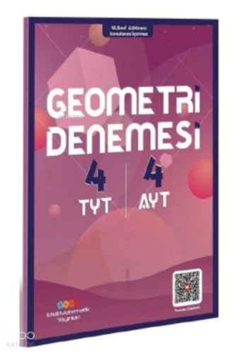 YKS TYT AYT Geometri 4+4 Deneme