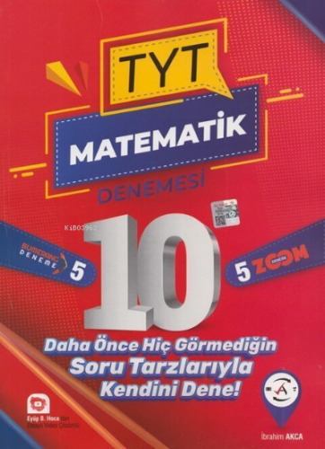 Akca Yayınları TYT 10'lu Matematik Denemesi