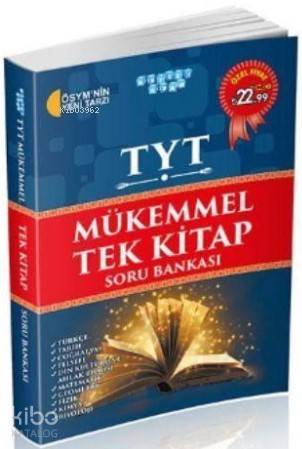 YKS TYT Mükemmel Tek Kitap Soru Bankası
