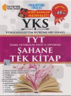 YKS TYT Şahane Tek Kitap 1. Oturum; (Soru Bankası Hediyeli)