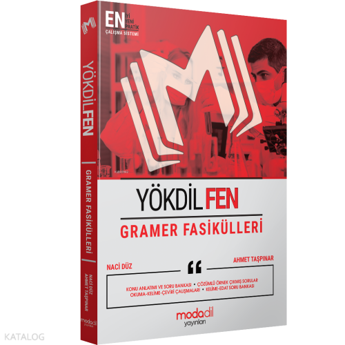 YÖKDİL Fen Gramer Fasikülleri Modadil Yayınları | Ahmet Taşpınar | Mod