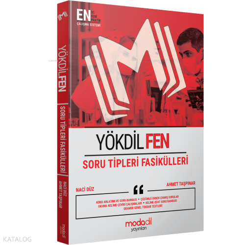 YÖKDİL Fen Soru Tipleri Fasikülleri | Ahmet Taşpınar | Modadil Yayınla