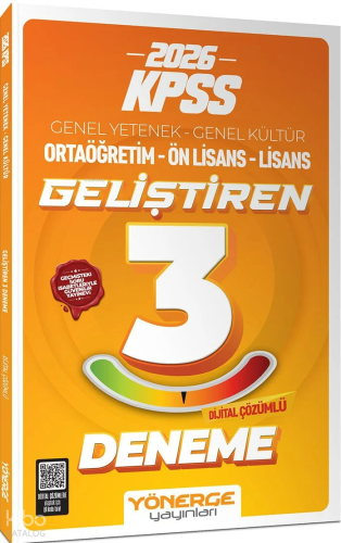 Yönerge Yayınları 2026 KPSS Genel Yetenek Genel Kültür Geliştiren | Ko
