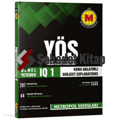 Yös Genel Yetenek IQ-1 Konu Anlatımlı