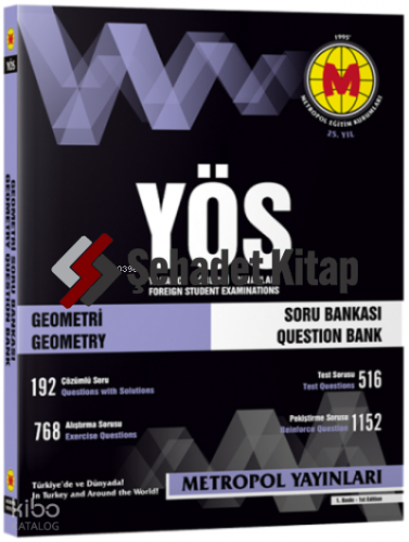 YÖS Geometri Soru Bankası (Başlangıç Seviyesi)