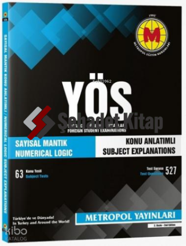 YÖS Sayısal Mantık (Konu Anlatımlı-Örnek Çözümlü)