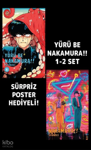 Yürü Be Nakamura (2 Cilt - Poster Hediyeli) | Muneyuki Kaneşiro | Komi