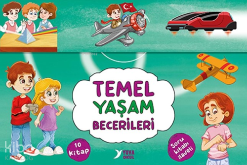 Yuva Okul 3. 4. Sınıf Temel Yaşam Becerileri 10 Kitap | Kolektif | Yuv