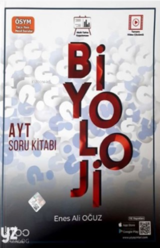 YZ YKS AYT Biyoloji Soru Kitabı