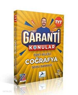 Z Takım TTY Coğrafya Garanti Konular Video Soru Bankası