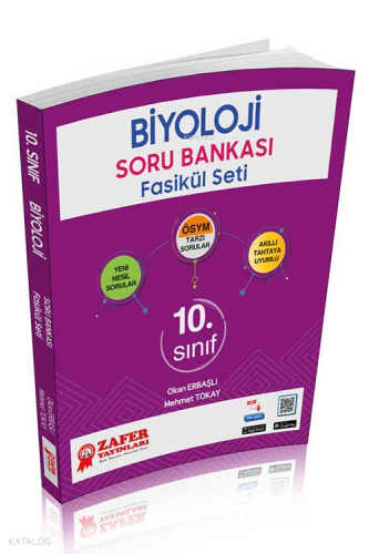 Zafer Yayınları 10. Sınıf Biyoloji Soru Bankası Fasikül Seti | Okan Er