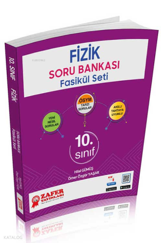 Zafer Yayınları 10. Sınıf Fizik Soru Bankası Fasikül Seti