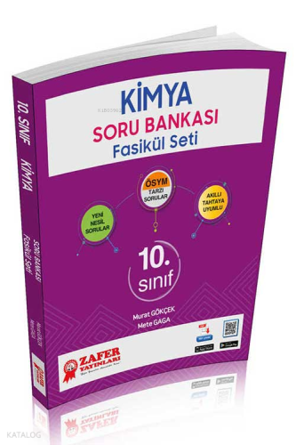 Zafer Yayınları 10. Sınıf Kimya Soru Bankası Fasikül Seti | Murat Gökç