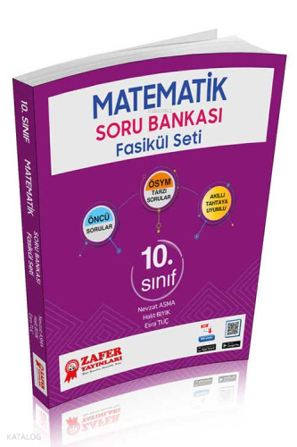 Zafer Yayınları 10. Sınıf Matematik Soru Bankası Fasikül Seti | Nevzat