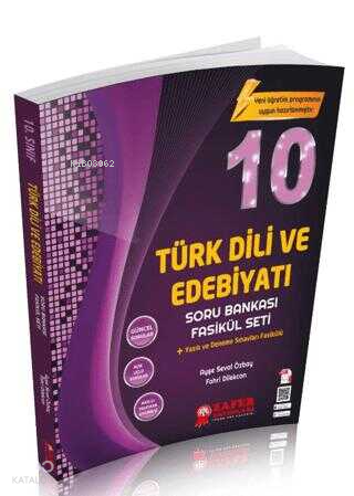 Zafer Yayınları 10. Sınıf Türk Dili Ve Edebiyatı Soru Bankası Fasikül Seti