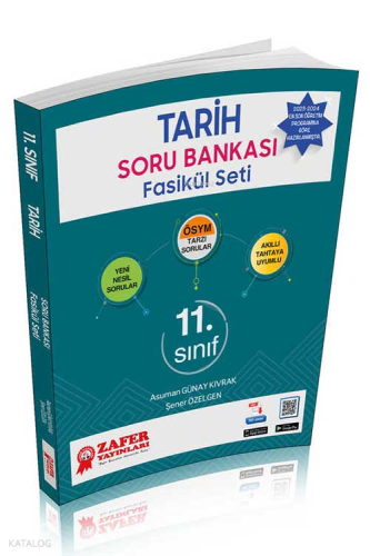 Zafer Yayınları 11. Sınıf Tarih Soru Bankası Fasikül Seti | Asuman Gün
