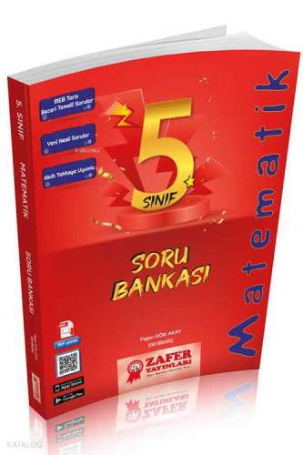 Zafer Yayınları 5. Sınıf Matematik Soru Bankası | Figen Gök Akay | Zaf