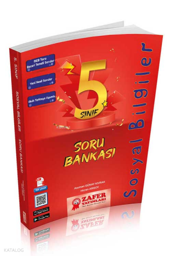 Zafer Yayınları 5. Sınıf Sosyal Bilgiler Soru Bankası