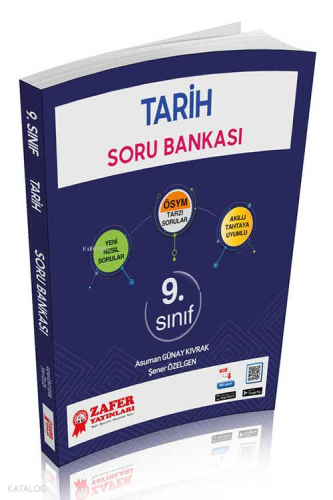 Zafer Yayınları 9. Sınıf Tarih Soru Bankası | Asuman Günay Kıvrak | Za