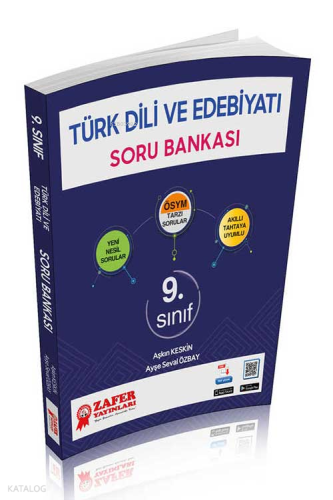 Zafer Yayınları 9. Sınıf Türk Dili Ve Edebiyatı Soru Bankası | Aşkın K