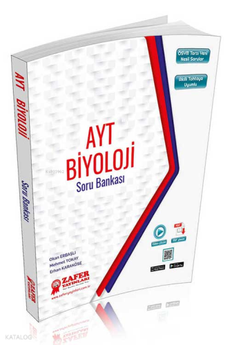 Zafer Yayınları Ayt Biyoloji Soru Bankası | Okan Erbaşlı | Zafer Dersh