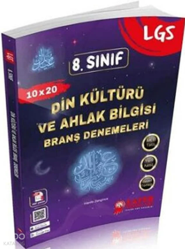 Zafer Yayınları Lgs 8.Sınıf Din Kültürü Ve Ahlak Bilgisi Branş Denemesi