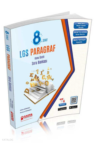 Zafer Yayınları Lgs 8. Sınıf Paragraf Soru Bankası